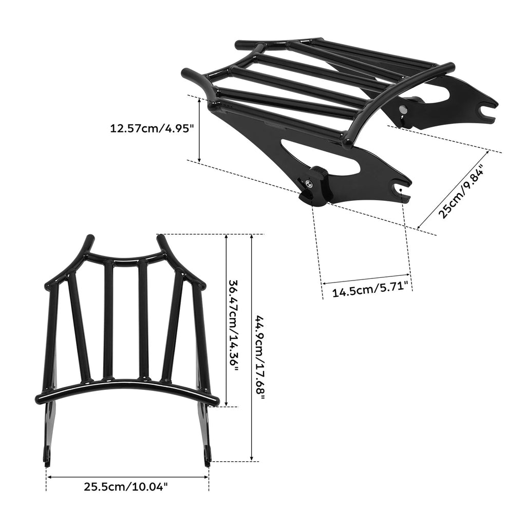 Detachable Luggage Rack for Harley Touring Road King Glide (2009–2025)