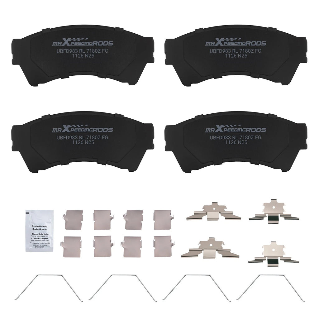 Rear Ceramic Brake Pads Kit for Ford Fusion, Lincoln MKZ (2006–2012)