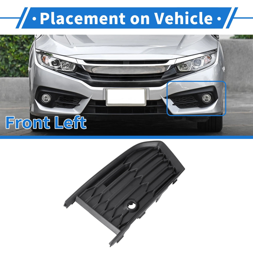 1 Pc Fog Light Grill for Audi A6 (2019–2023) No. 4K0807647A