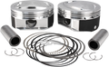 S&S Cycle High Compression Piston Kit for Harley 110" Twin Cam CVO (2001–2017)