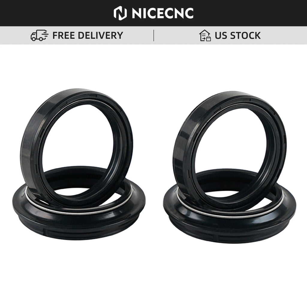 Front Fork Dust Seal Set for Honda CRF250X CRF450X (2004–2015)