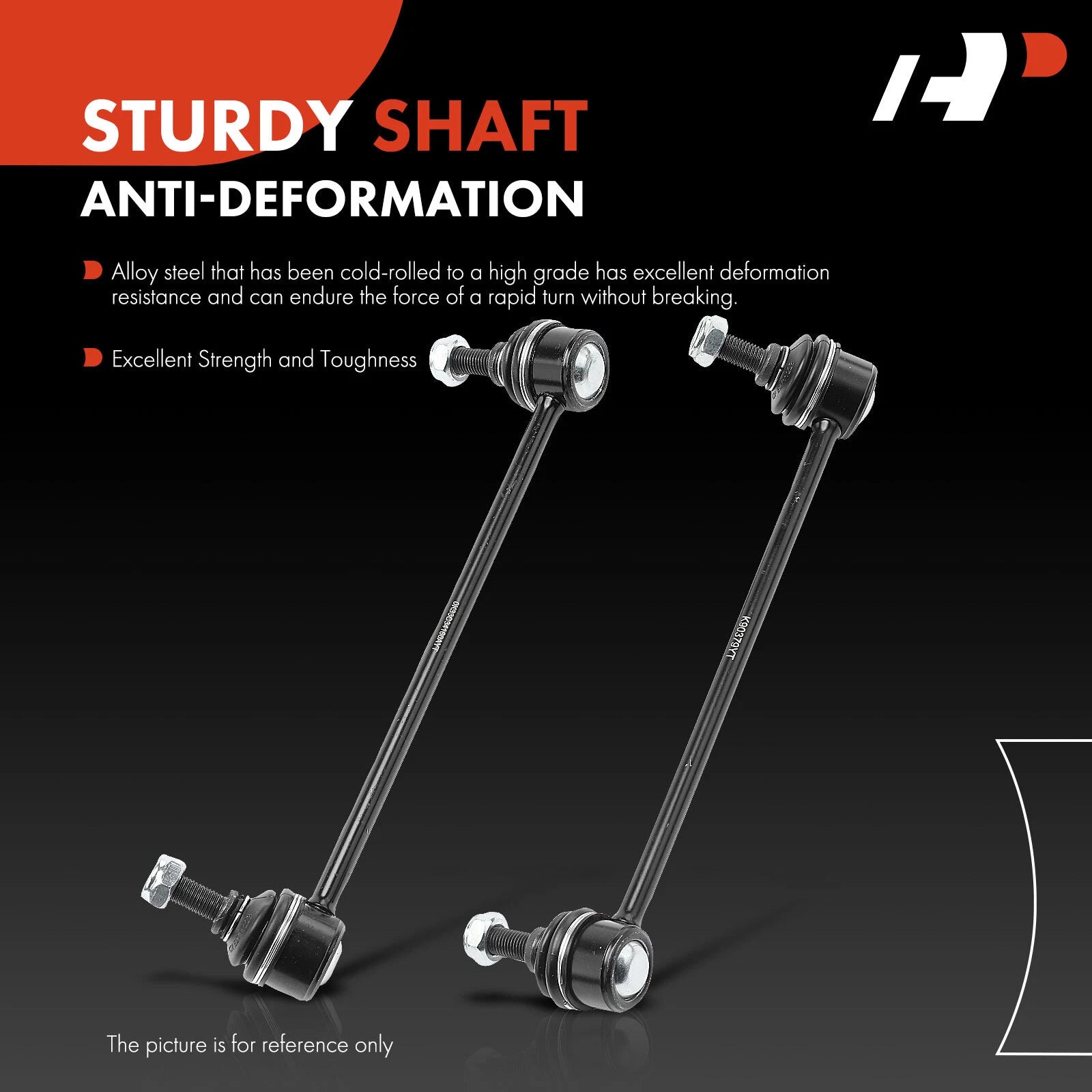 2X Front Stabilizer Bar Links for Kia Rio (2001-2002)