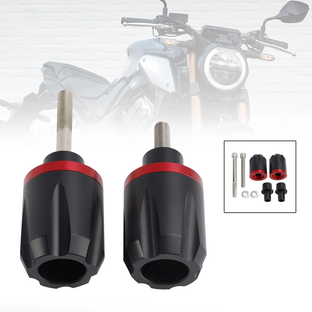 Crash Bobbin Protector Slider Set of 2 Aluminum Red for Honda CB650R (2019–2020)