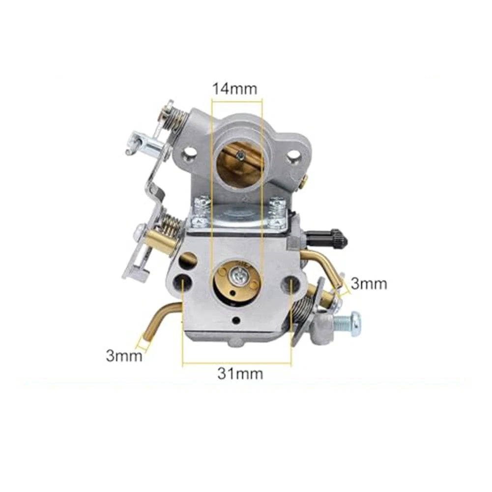 Metal Carburetor Replacement for Poulan PP4218 PP3516 Chainsaw (with Gasket Set)