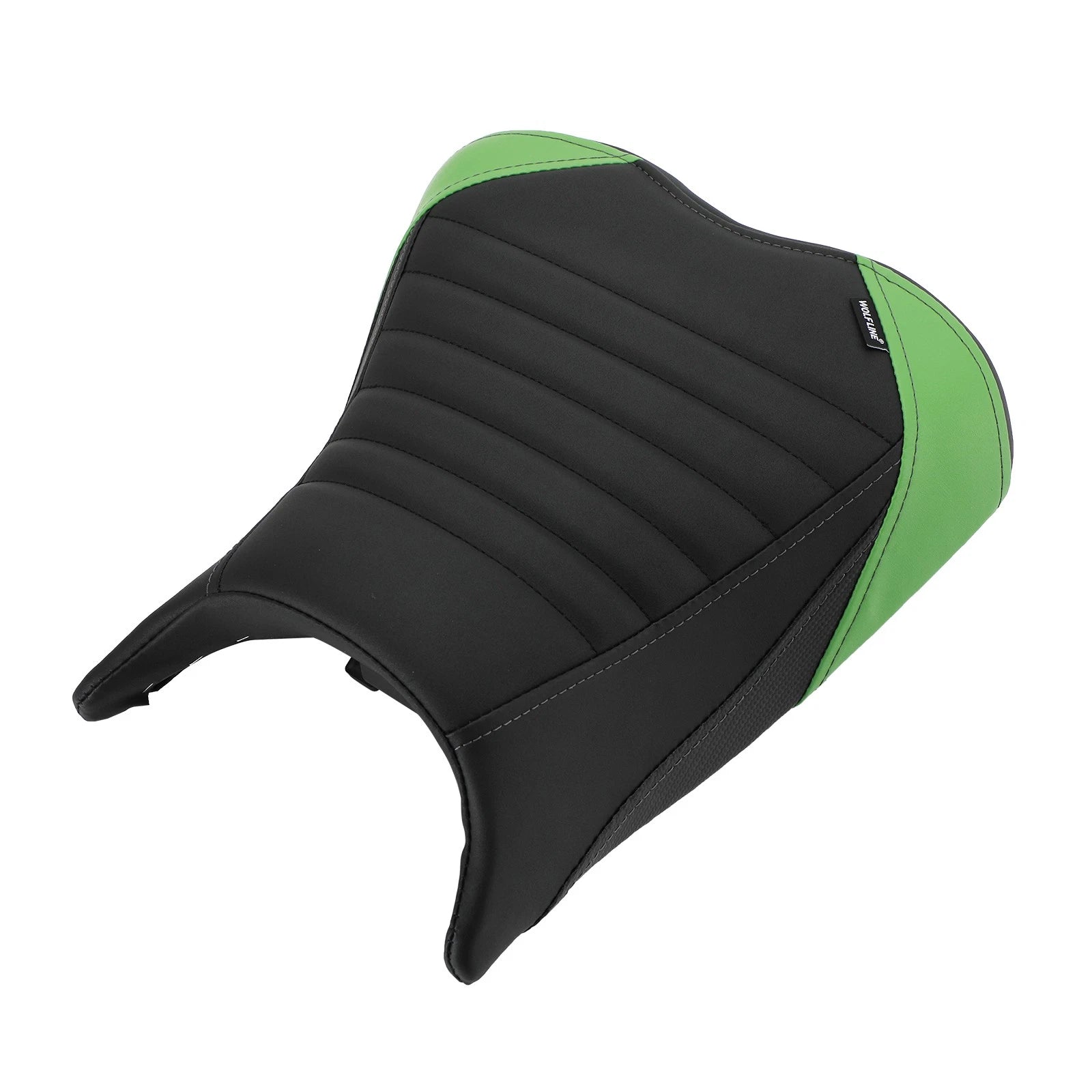 Set of 2 Green Front Rear Seats for Kawasaki Ninja 400 Z400 (2018–2023)