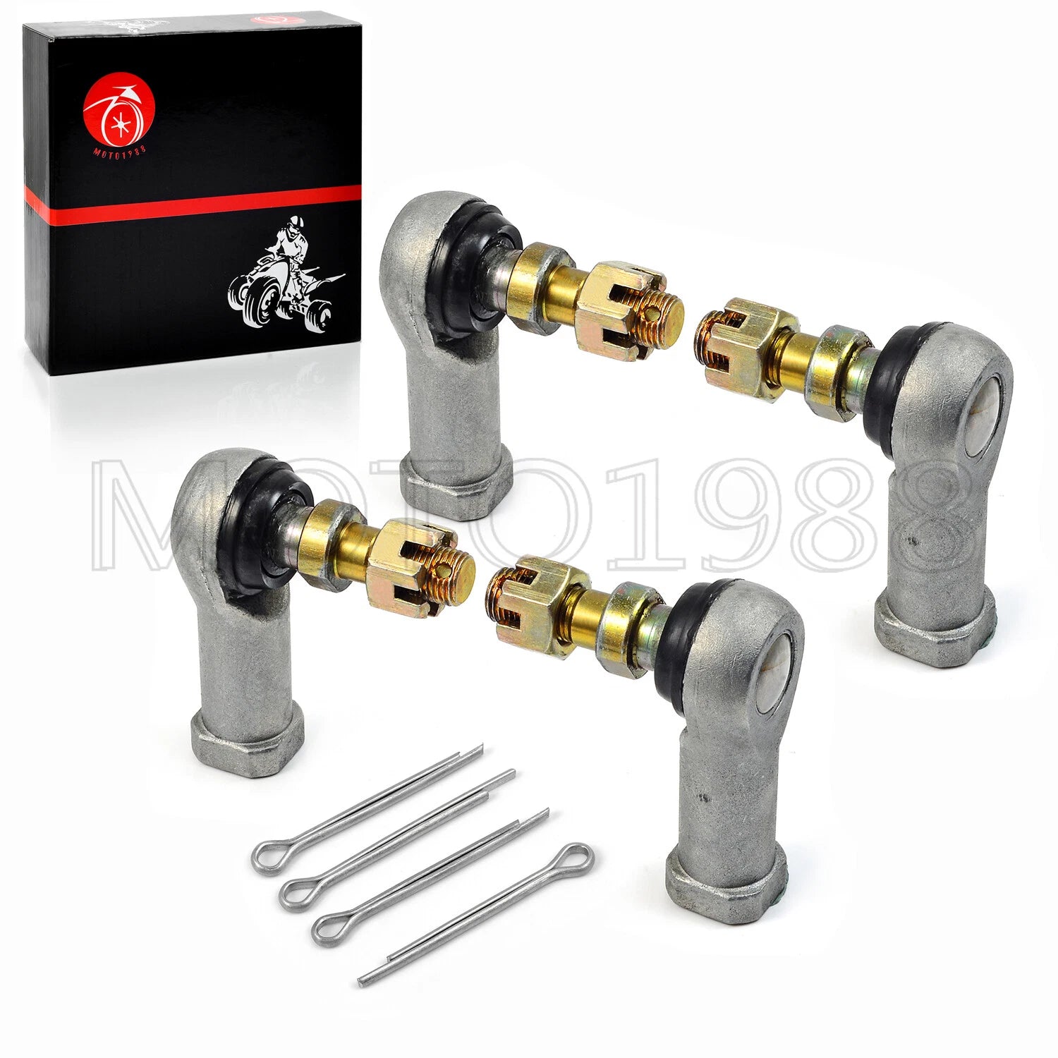 Tie Rod End Kit for Honda Foreman Rubicon 500 TRX500 4x4 (2001–2019)