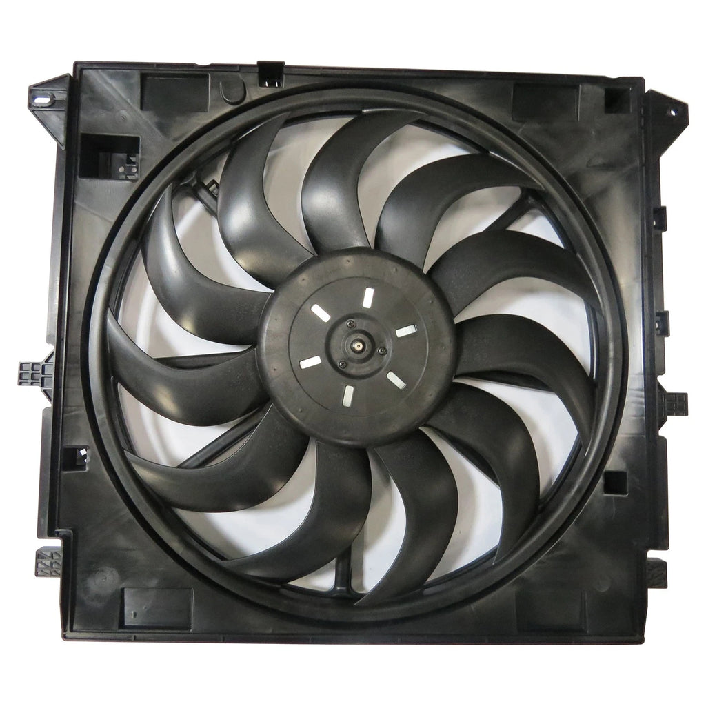 Replacement Plastic Radiator/Condenser Fan Assembly w/One Big Fan