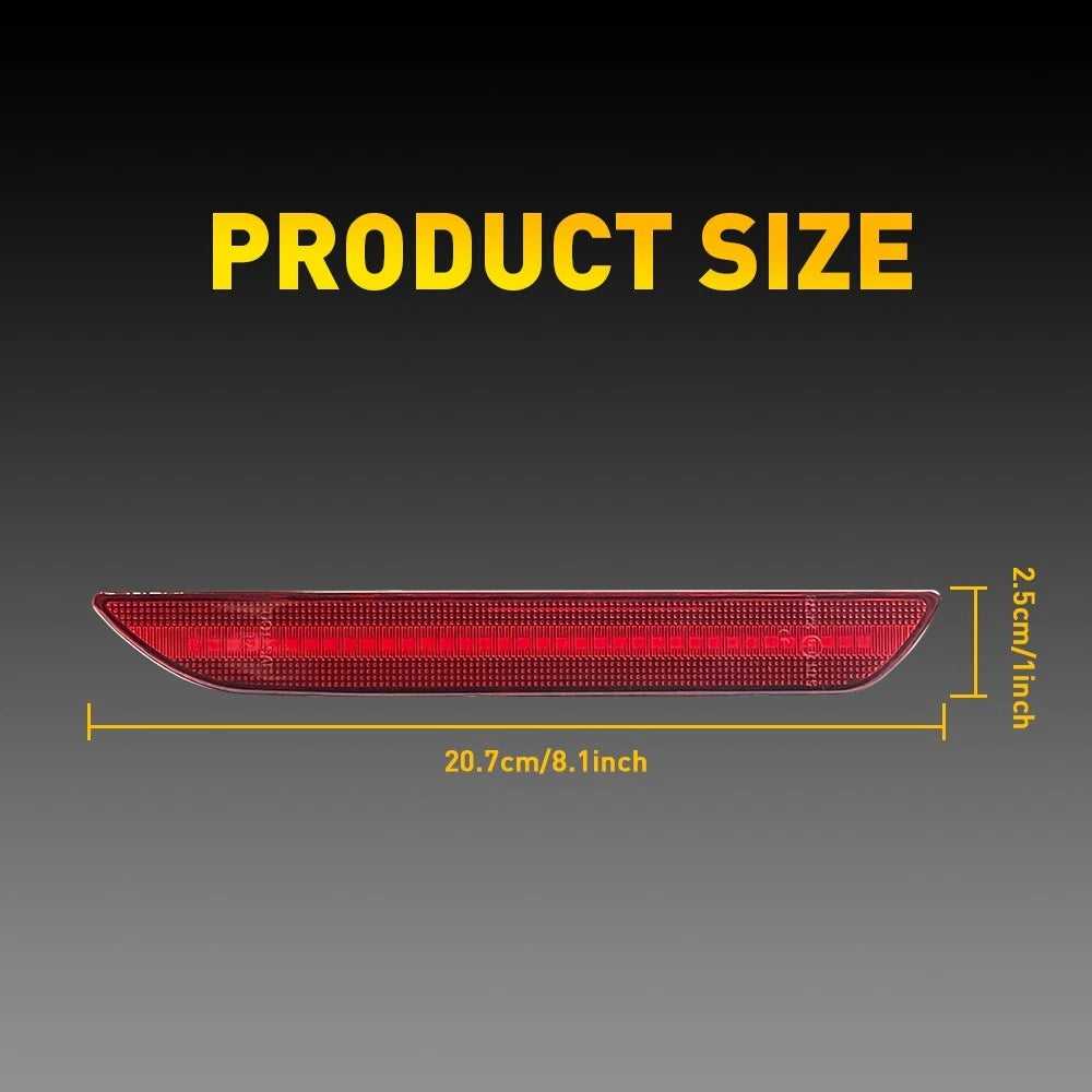2X LED Rear Marker Side Light for Ford Mustang (2015-2022)