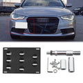 Tow Hook License Plate Relocator Bracket for Audi A4 S4 (2008–2018)