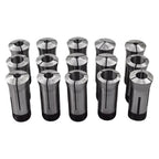 15 Pc Round Collet Set for Lathe (1/8" to 1")