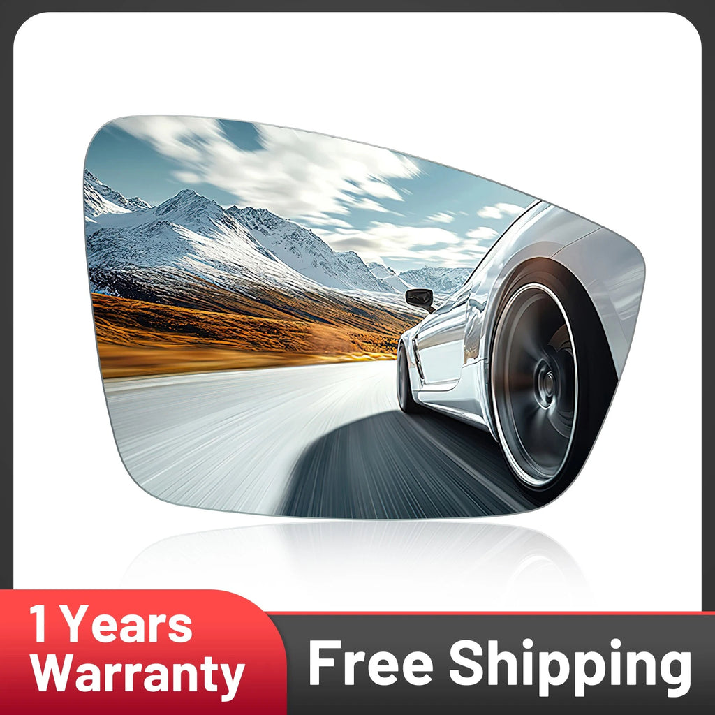 Passenger Side Mirror Glass for Volkswagen Beetle (2012–2019) 5C6857521
