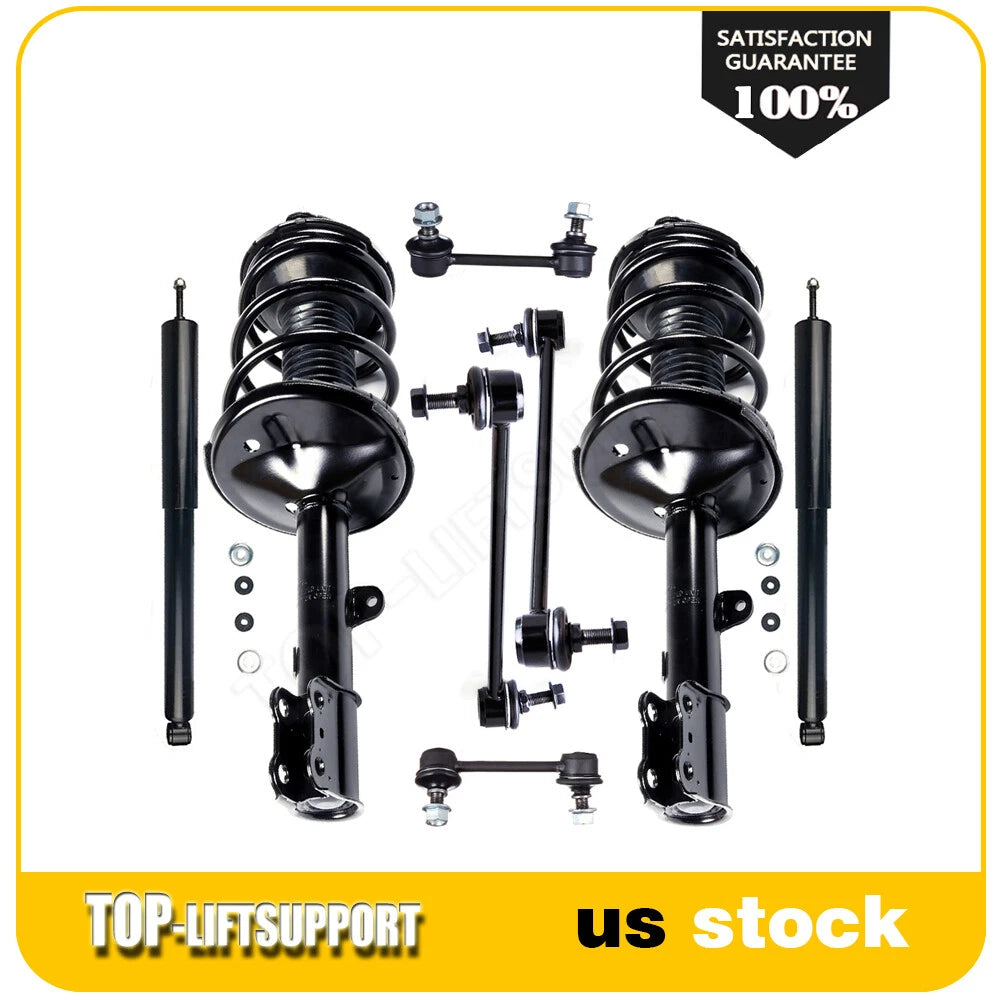 Set of 2 Front Rear Strut Assembly for Toyota RAV4 (2001–2005)