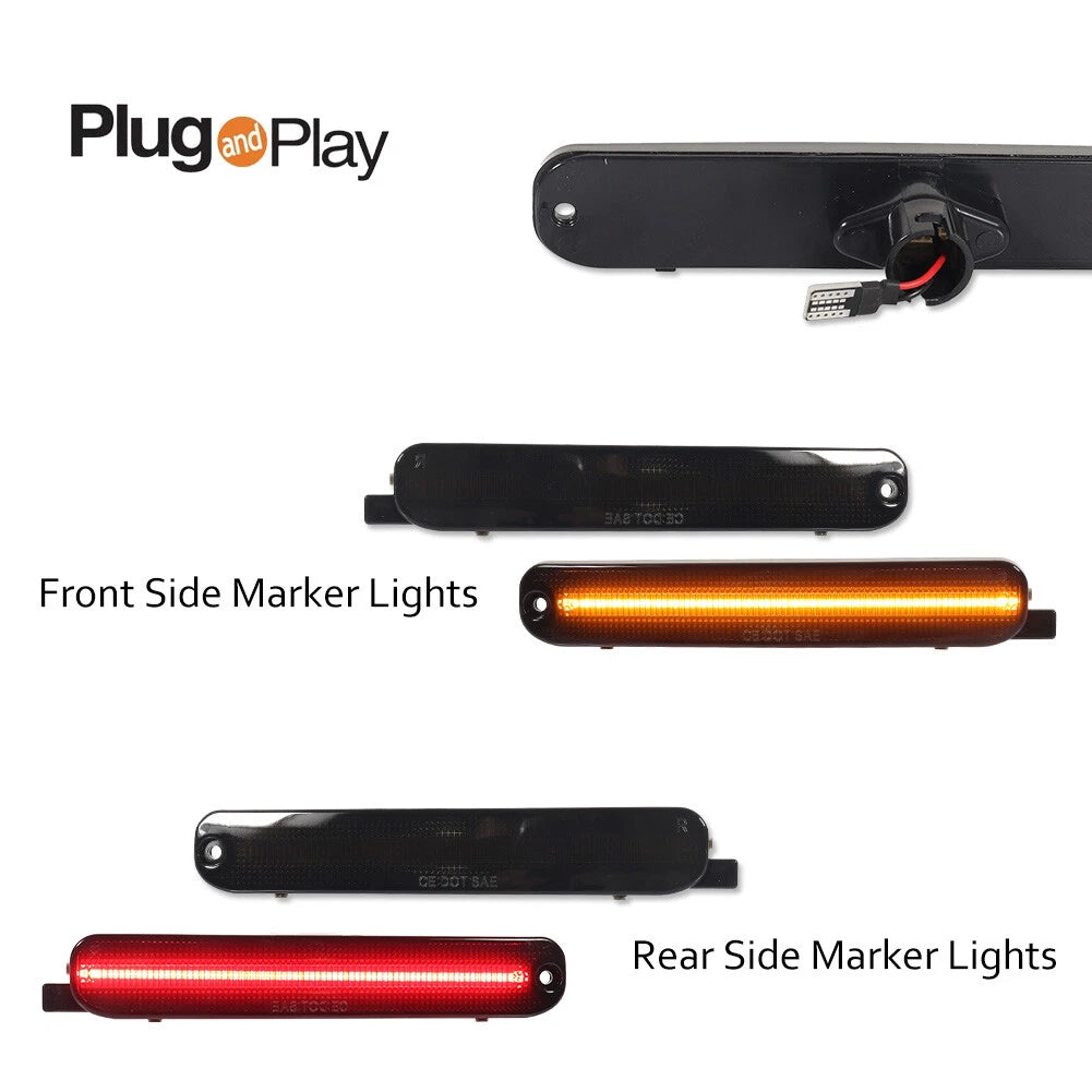 Set of 4 LED Side Markers for Chevy Lumina Monte Carlo (1995–2001)