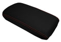 Console Lid Armrest Cover for Lexus RX350 (2010–2015) Carbon Fiber Red Stitch