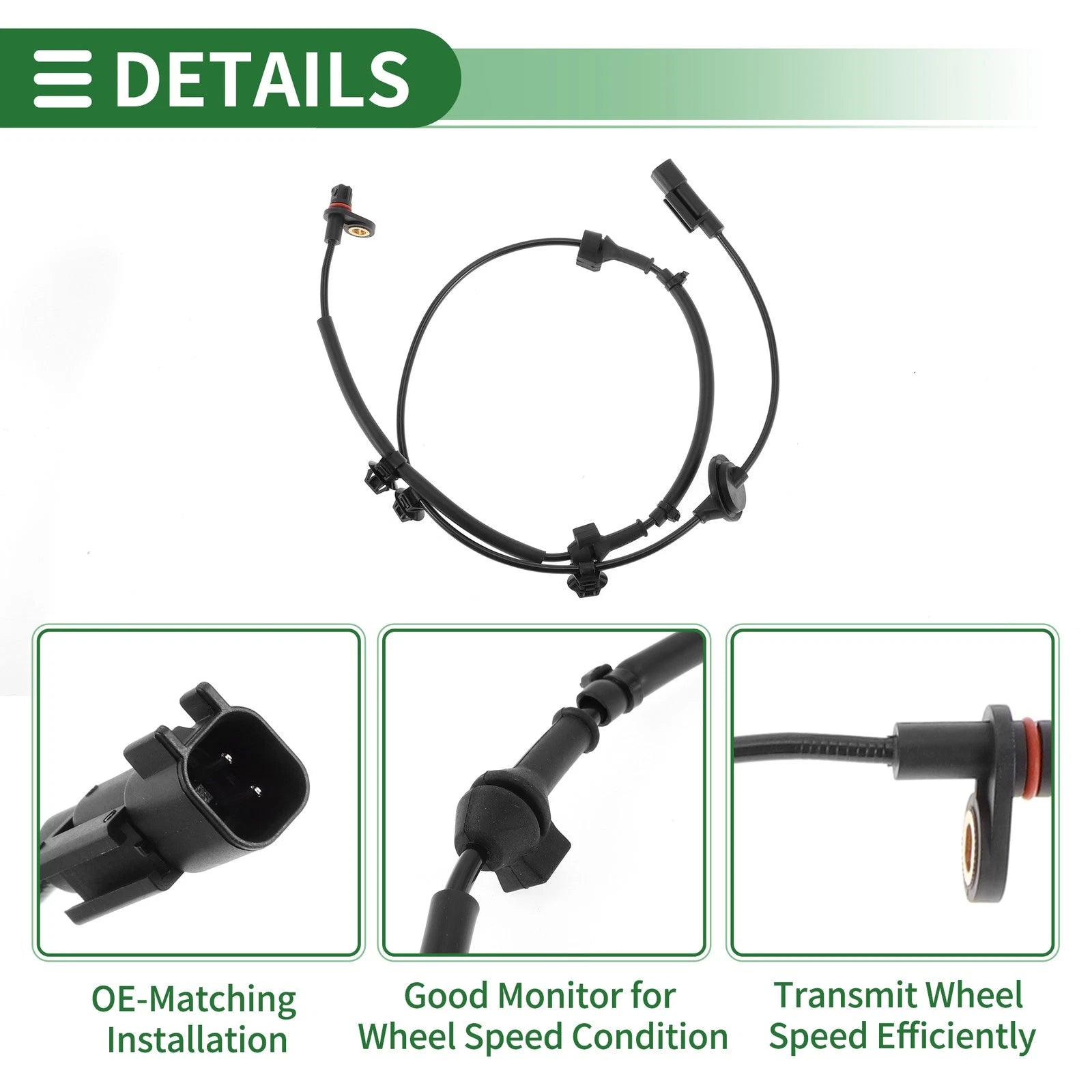 ABS Wheel Speed Sensor No. 4670A571 for Mitsubishi Outlander (2014–2016)