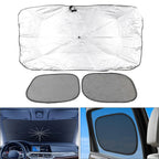 Front Window Sun Shade Visor Cover for Universal Vehicles (Foldable)