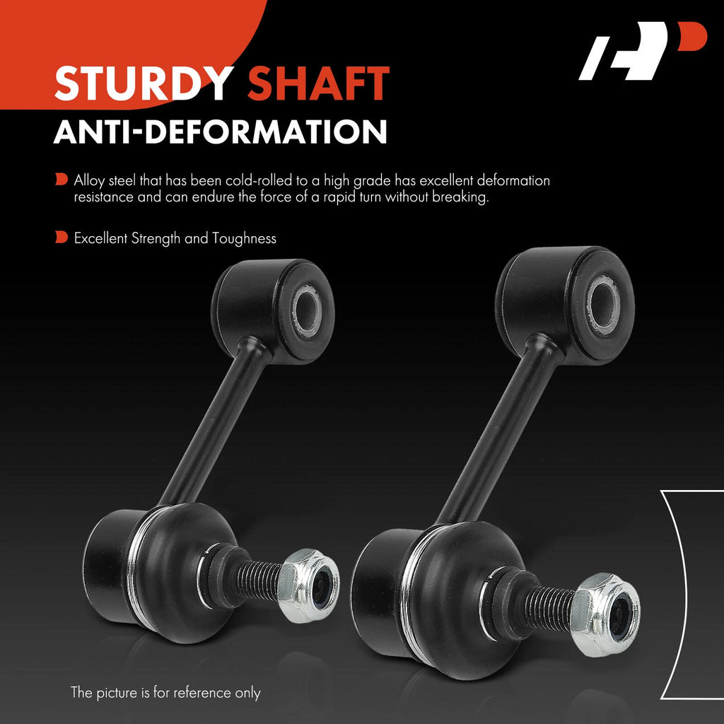 2X Rear Sway Bar Links for Kia Spectra (2000–2004) Sephia (1998–2001)