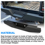 Rear Step Bumper for Ford Ranger Pickup (1993–2011) Heavy-Duty Steel