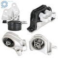 Set of 4 Engine Motor & Transmission Mounts for Chevrolet Equinox (2011–2017)