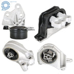 Set of 4 Engine Motor & Transmission Mounts for Chevrolet Equinox (2011–2017)