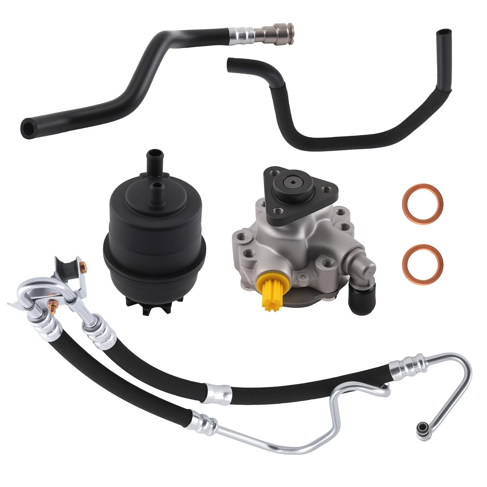 Power Steering Pump Kit for BMW E46 325i 328Ci 328i 330i (1998–2006)