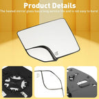 Set of 2 Mirror Glass for Ford F150 (2015–2020) Power Heated Spotter