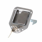 Stainless Door Lock Latch for Trailer Toolbox RV (4-3/8" x 3-1/4")