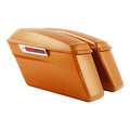 Hard Saddlebags for Harley Touring Road Glide King (2014–2024) Amber Whiskey