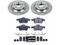 Rear Brake Pad and Rotor Kit for Mazda 5 (2008–2015) VD655WK