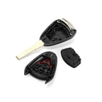 Black Key Case 3-Buttons for Porsche 911 997 987