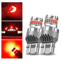 2X 7443 LED Strobe Brake Tail Light Bulbs for Universal Vehicles