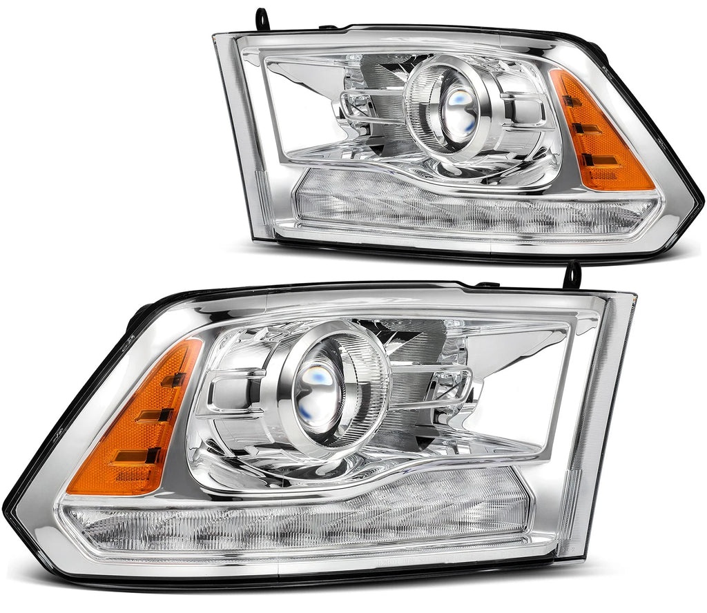 Halogen Headlights Front Pair for Ram 2500 3500 3.0L 3.6L 5.7L (2016–2020)