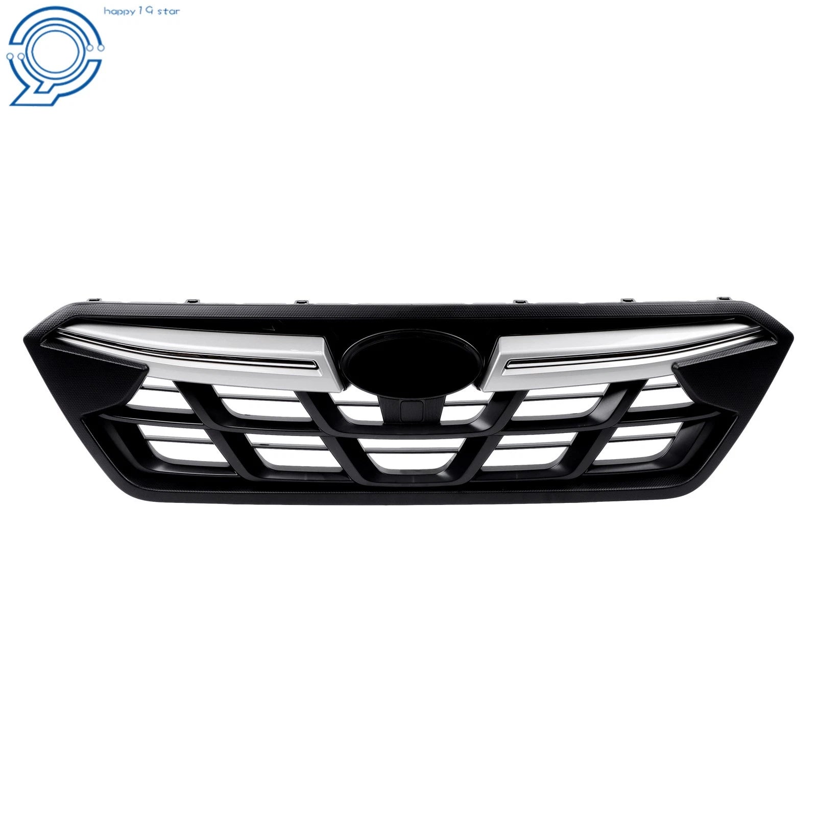 Front Bumper Grille for Subaru Crosstrek (2021–2023) Black Chrome Trim