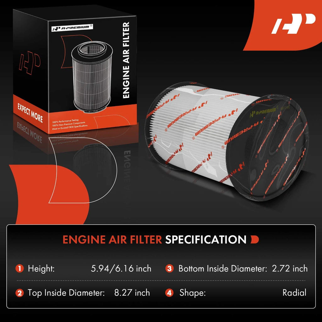 Engine Air Filter for Ford Focus, Escape, Lincoln MKC (2013-2019)