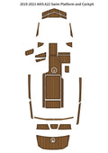 EVA Foam Teak Deck Floor Mat for AXIS A22 (2019–2021)