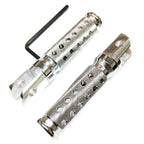 Silver Foot Peg for Honda CBR600 F2 F3 F4 F4i 900 929 954 1000 RR VFR750F CB1000