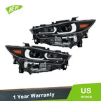 2X Headlights for Mazda CX-5 (2022–2024) Non-AFS & LED DRL L+R