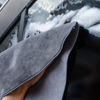 Car Cleaning Cloth Shammy for All Vehicles (30cm x 60cm) Absorbent Coral Fleece