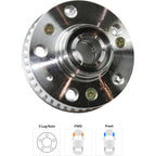 2X Wheel Hubs for VW Audi Golf (Front Driver & Passenger Side)