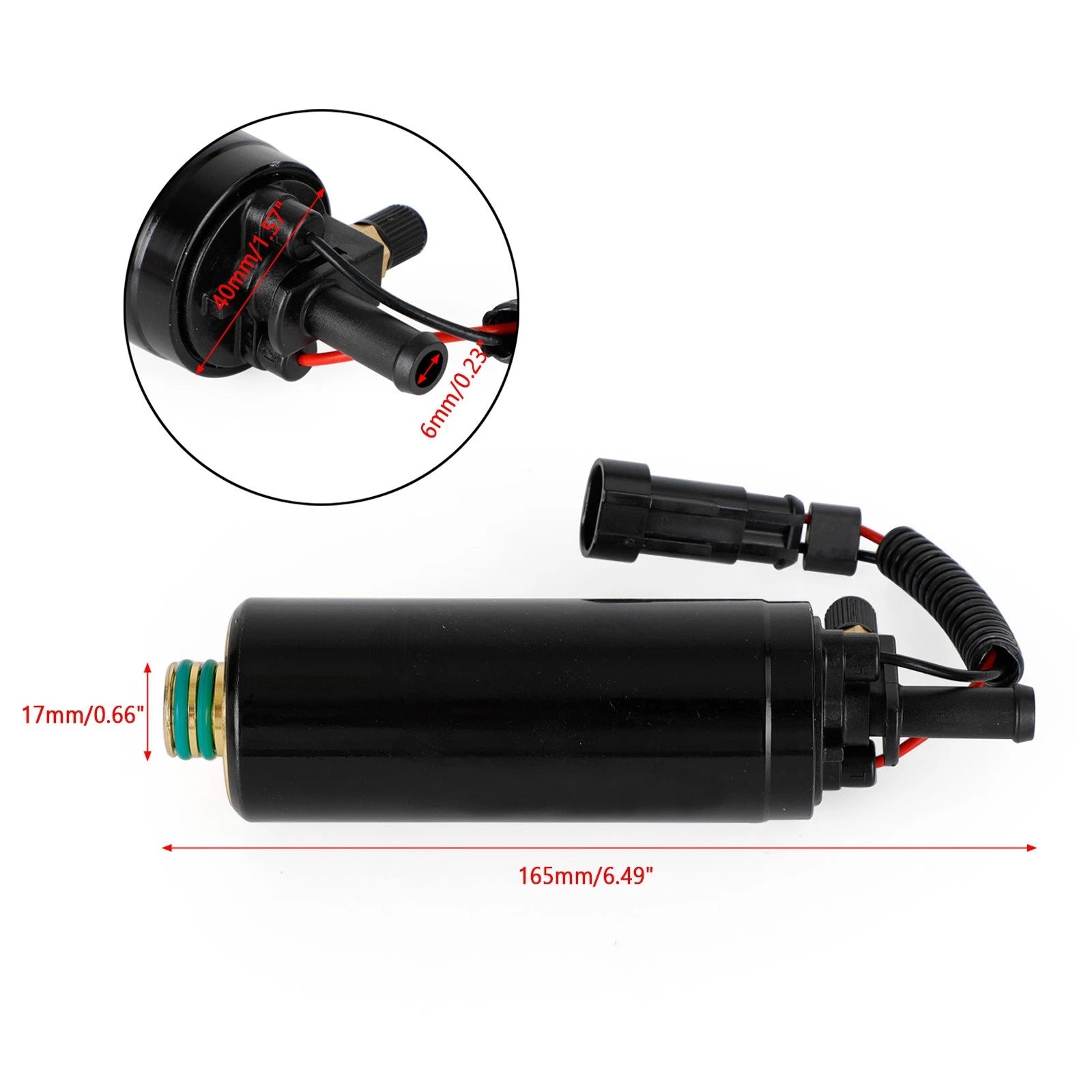 Electric Fuel Pump for Johnson/Evinrude E-Tec 200-300 HP (2004–2023) 5009118