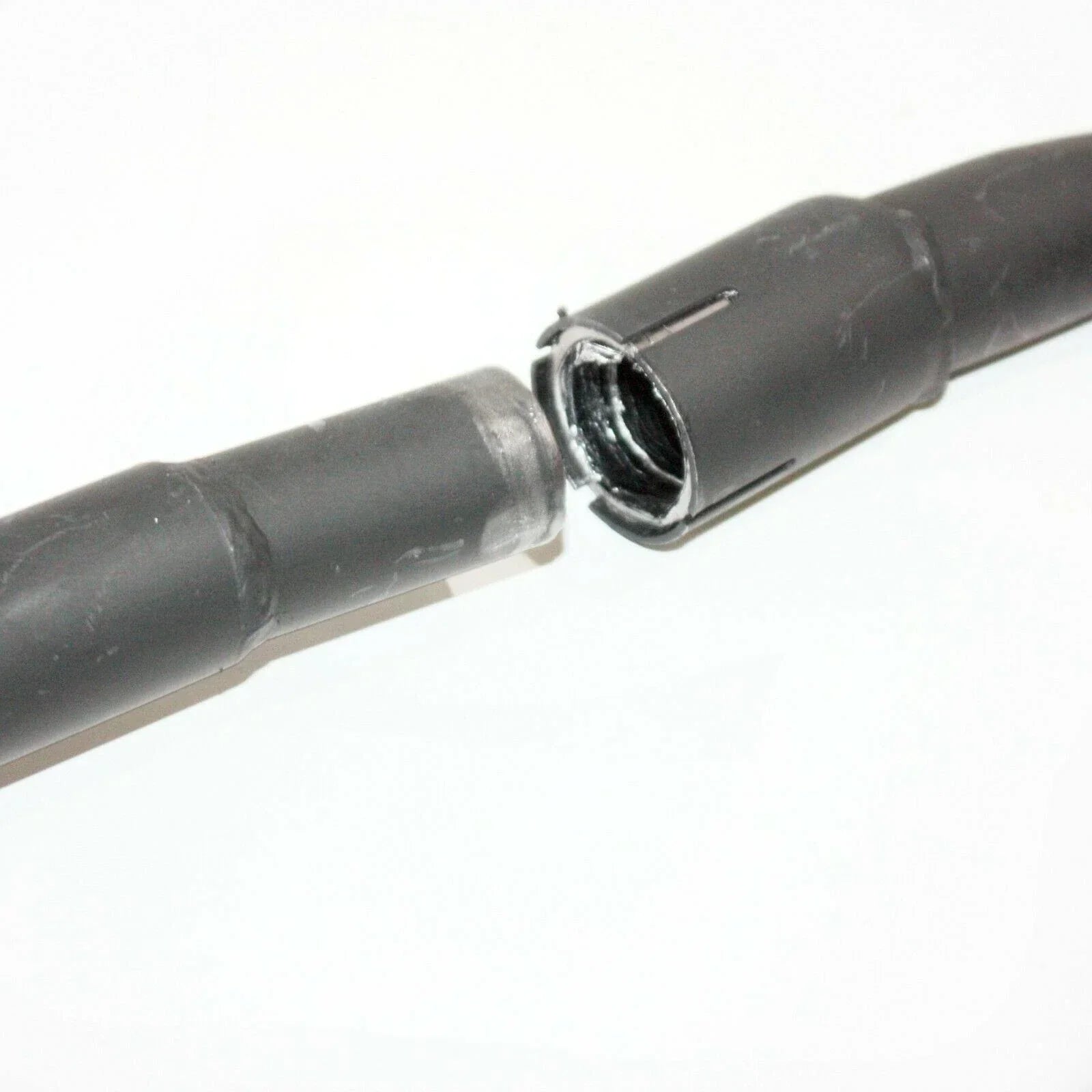 Blue Alloy Twin Exhaust Pipe Mufflers for 250cc Hummer Style ATV