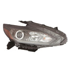 Smoked Passenger LED Headlight Assembly with Daytime Running Lamps for Ford (2011–2014)