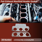 1 Pc Exhaust Manifold Header Gasket for Mitsubishi Outlander (2007–2025) No. 1555A246
