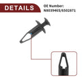 Front Fender Skirt Clips for Chrysler 200, Pacifica (2011-2014, 2017-2023)