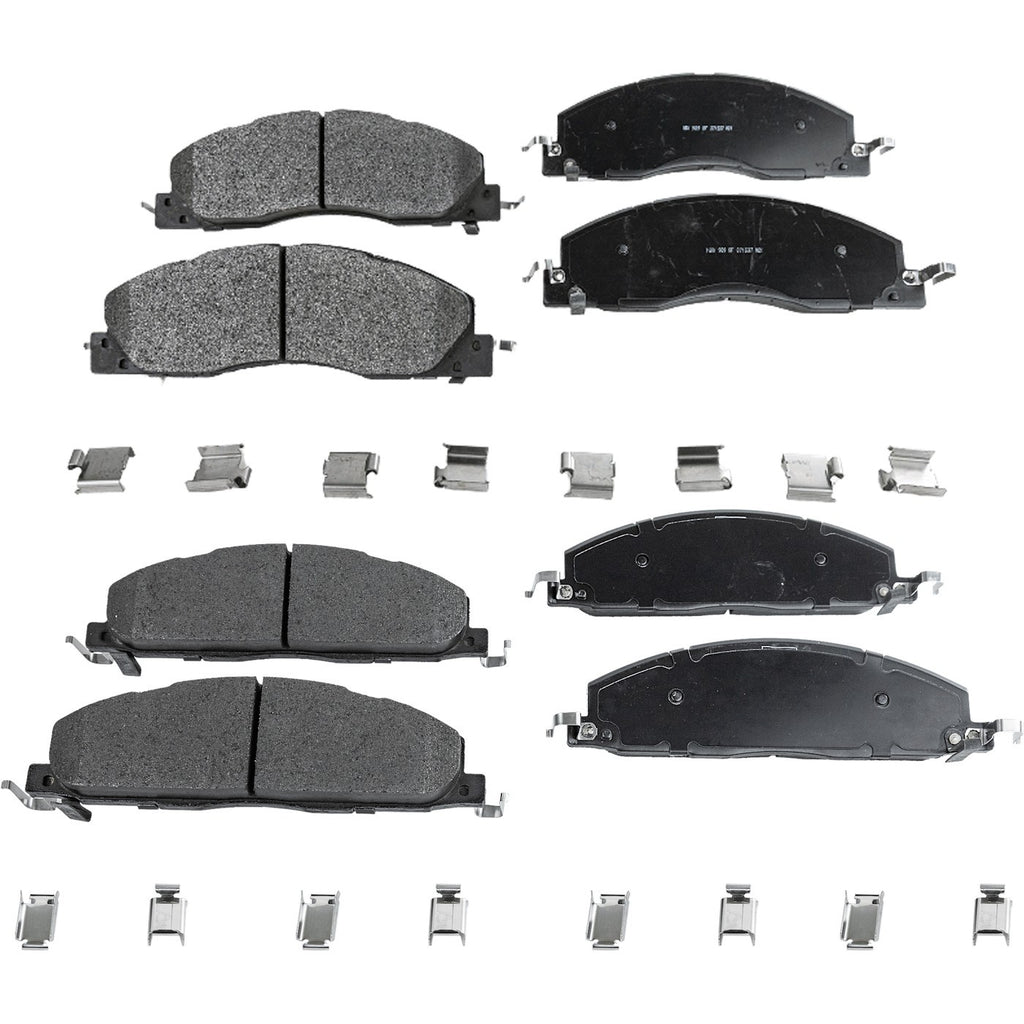 Brake Pad Set for Ram 2500 3500 (2011–2018) Front and Rear