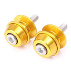 8mm Swingarm Spools Sliders Gold for Suzuki GSR750 GSX1300 GSXR600 SV1000 SV650 (2011-2016)
