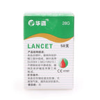 50x Sterile Lancets for Medi Touch (28g, One-time Use)