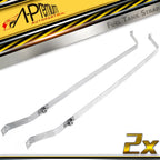 2x Fuel Tank Strap for Toyota Sienna (1998–2000) Gray