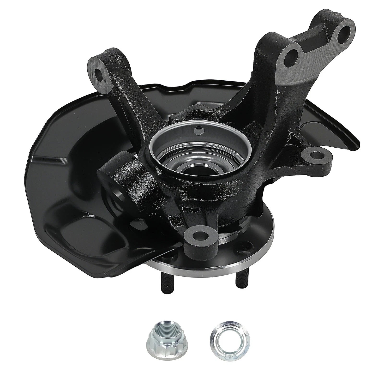 Driver Side Steering Knuckle & Hub for Toyota Sienna (2004–2010) AWD