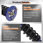 Coilovers for BMW E46 325i 330i (2001-2005) Adjustable Height Suspension